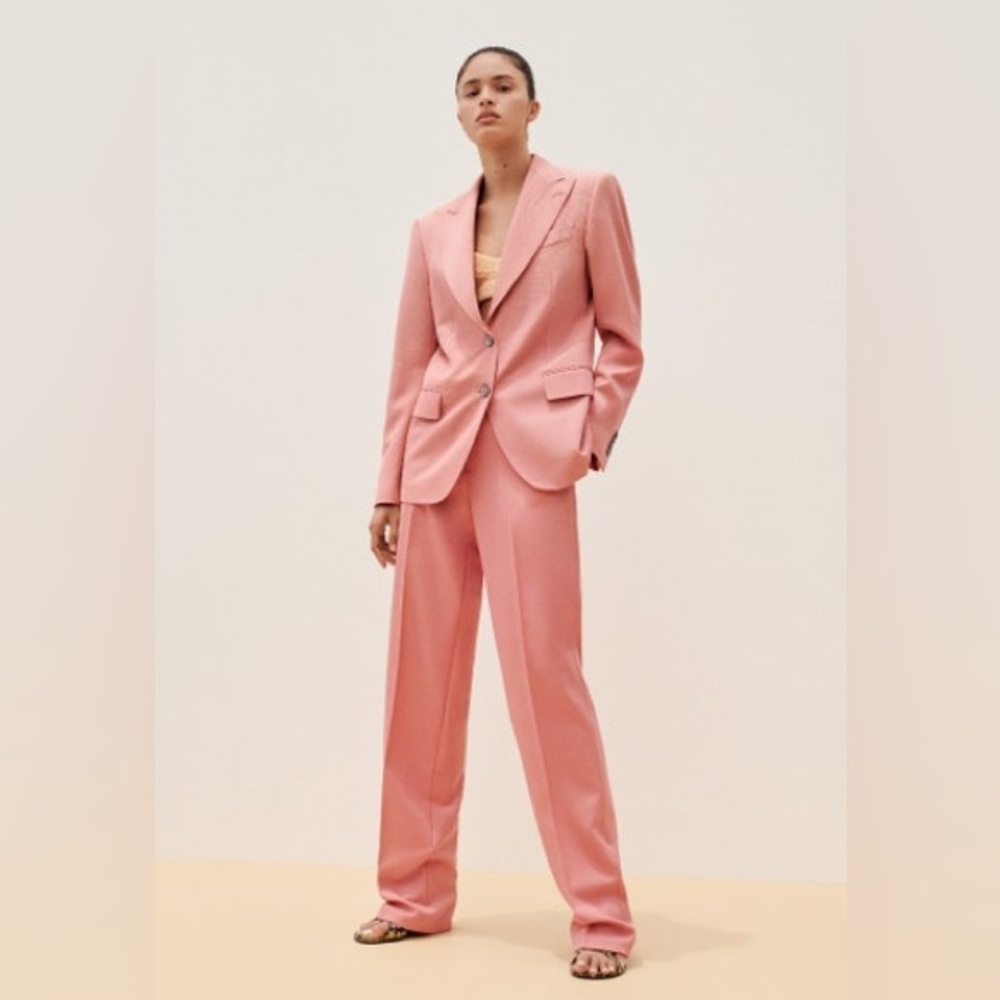 St. John Collection pantsuit jacket size L, pants size 14
